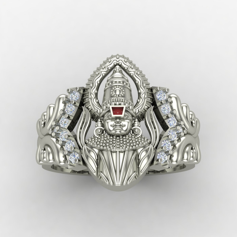 Tirupati Timmappa Silver Ring Tirupati Timmappa Silver Ring