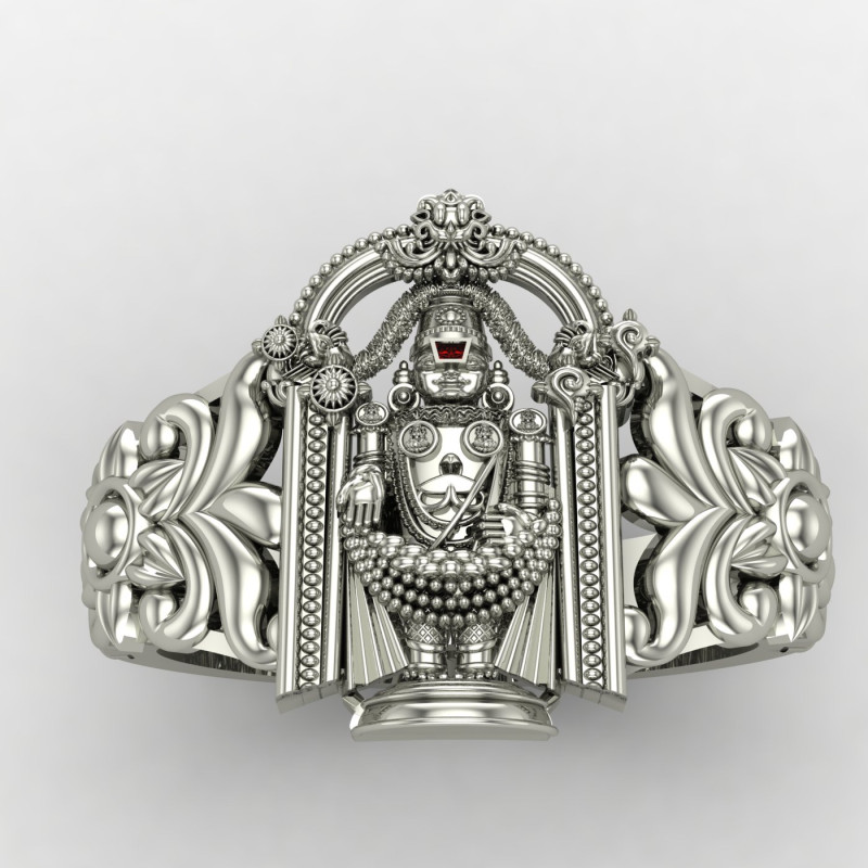 Traditional Tirupati Balaji Ring Traditional Tirupati Balaji Ring
