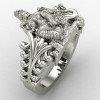 Laxmi Mata Ring Silver