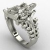 Laxmi Mata Ring Silver