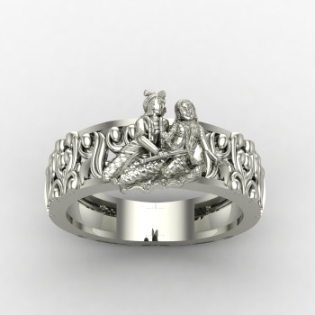 Women Radha Krishna Ring