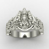 Traditional Tirupati Balaji Ring Silver Ring Traditional Tirupati Balaji Ring Silver Ring