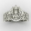 Traditional Tirupati Balaji Ring Silver Ring Traditional Tirupati Balaji Ring Silver Ring