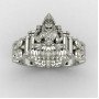 Laxmi Devi 925 Silver Ring