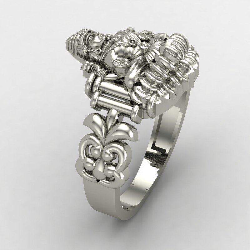 Laxmi Devi 925 Silver Ring Laxmi Devi 925 Silver Ring