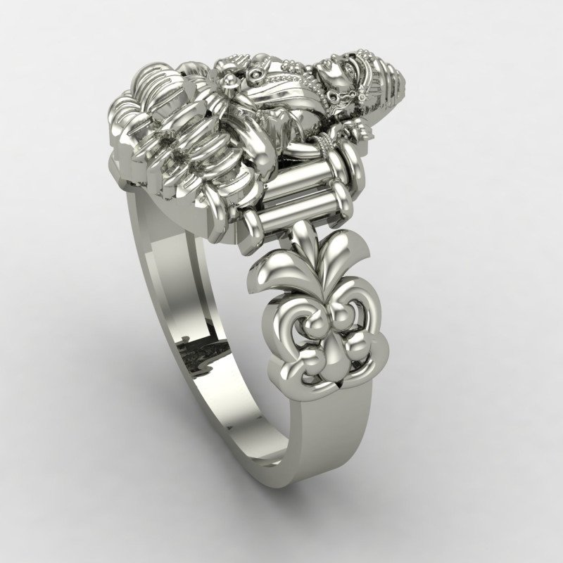 Laxmi Devi 925 Silver Ring Laxmi Devi 925 Silver Ring