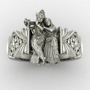 Spiritual Radha Krishna Ring