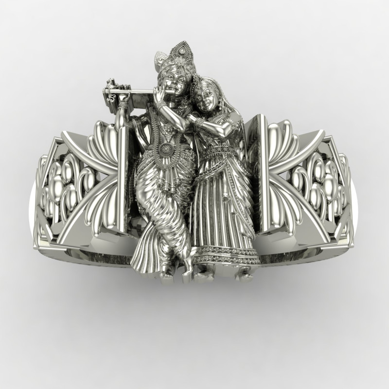 Spiritual Radha Krishna Ring Spiritual Radha Krishna Ring