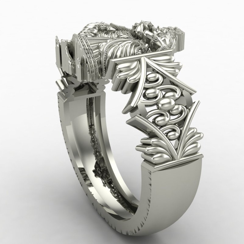Spiritual Radha Krishna Ring Spiritual Radha Krishna Ring