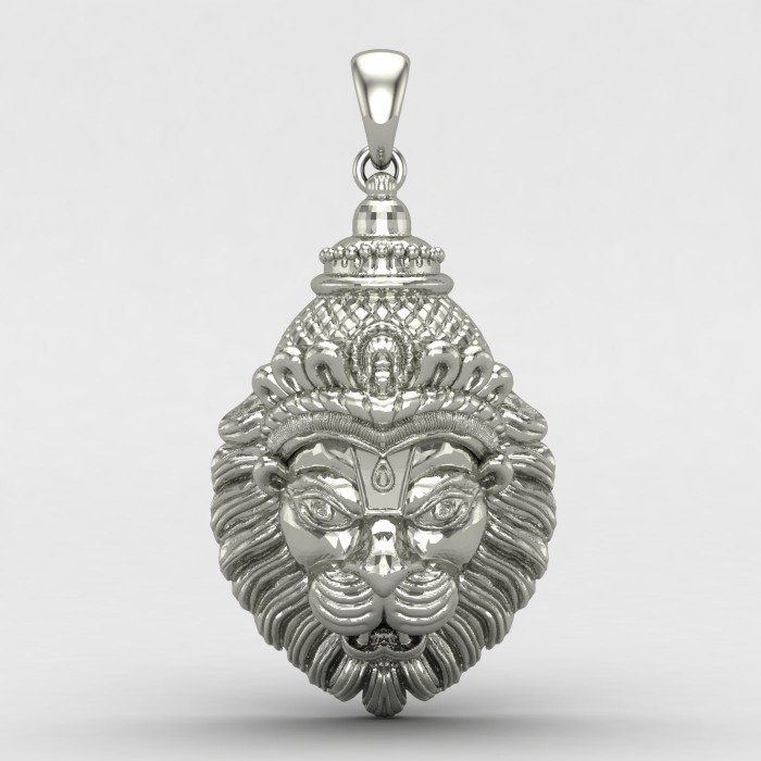 Ugra Narasimha 925 Silver Locket Ugra Narasimha 925 Silver Locket
