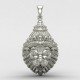 Ugra Narasimha 925 Silver Locket Ugra Narasimha 925 Silver Locket