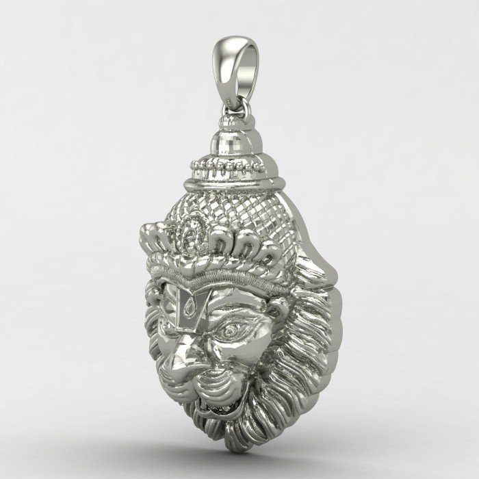 Ugra Narasimha 925 Silver Locket Ugra Narasimha 925 Silver Locket