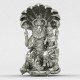 Narasimha with Shree Laxmi 925 Silver Locket