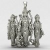 Ram Laxman Sita Hanuman Silver Locket