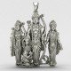 Ram Laxman Sita Hanuman Silver Locket