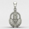 Khatu Shyam Baba Silver Pendant Khatu Shyam Baba Silver Pendant