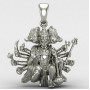 Blessing Panchmukhi Hanuman Silver Locket