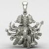 Blessing Panchmukhi Hanuman Silver Locket