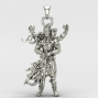 Rudra Shiva 925 Silver Pendant