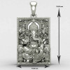 Ganesh Ji Maharaj Silver Locket Ganesh Ji Maharaj Silver Locket