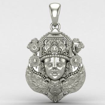 Tirupati Bala Ji 925 Silver Locket