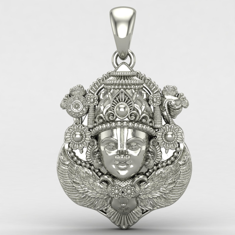 Tirupati Bala Ji 925 Silver Locket