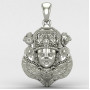 Tirupati Bala Ji 925 Silver Locket