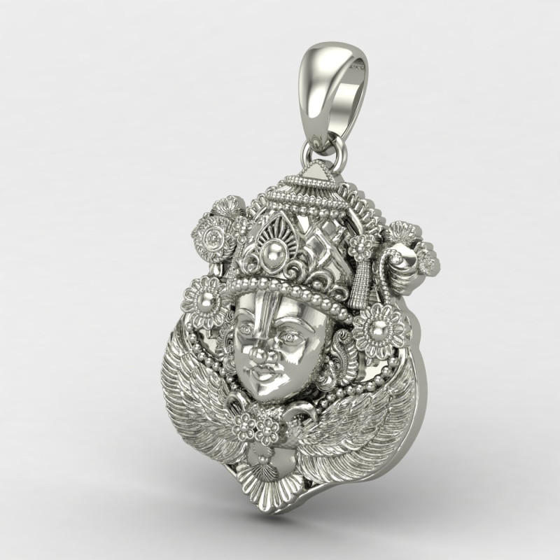 Tirupati Bala Ji 925 Silver Locket