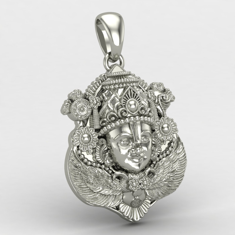 Tirupati Bala Ji 925 Silver Locket