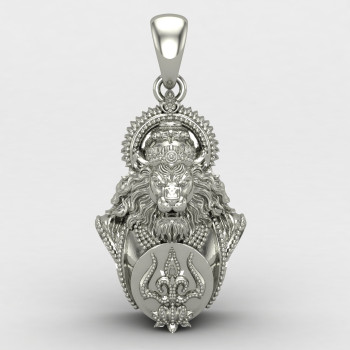 Narasimha Silver Locket