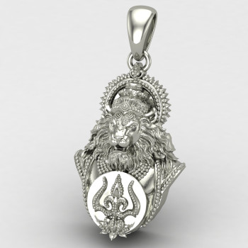 Narasimha Silver Locket