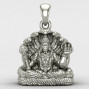 Hanuman Ansh Silver Locket