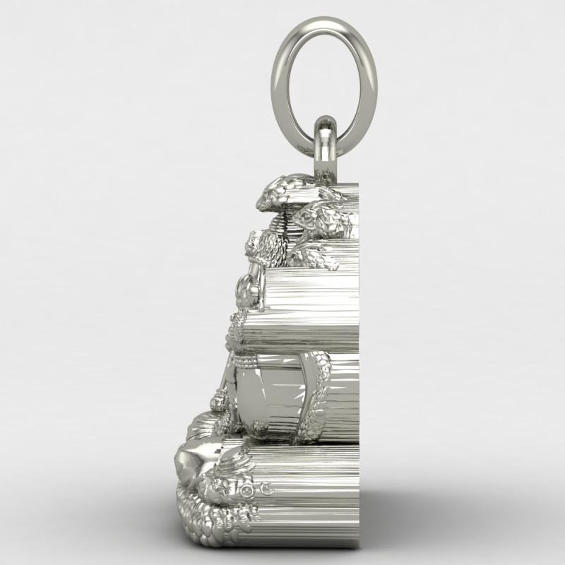 Hanuman Ansh Silver Locket Hanuman Ansh Silver Locket
