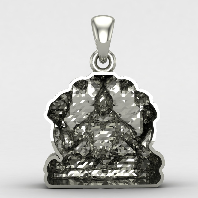 Hanuman Ansh Silver Locket Hanuman Ansh Silver Locket