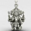 Panchmukhi Hanuman 925 Silver Locket