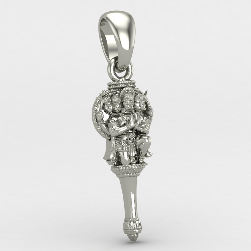 Panchmukhi Hanuman with Gada