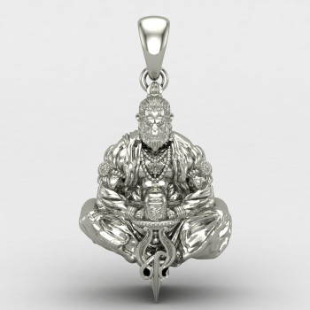Meditation Hanuman with Mahadev