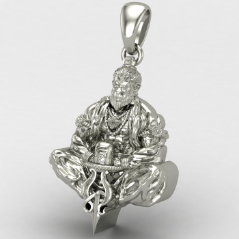 Meditation Hanuman with Mahadev