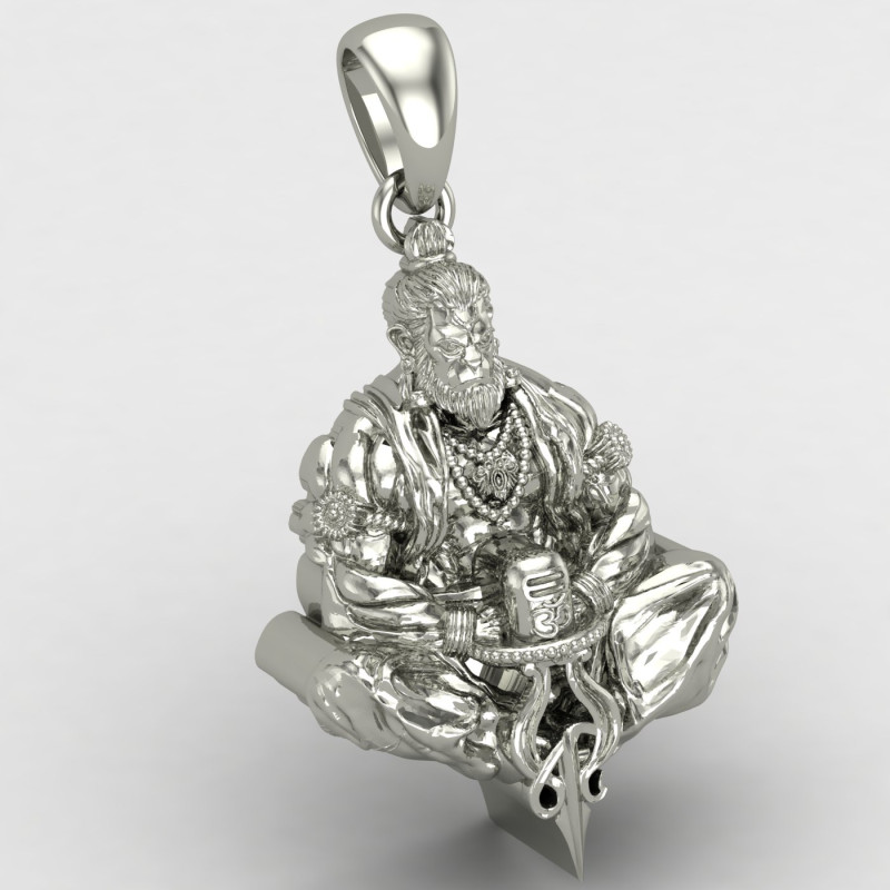 Meditation Hanuman with Mahadev
