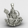 Bajrang Bali 925 Silver Locket