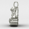 Bajrang Bali 925 Silver Locket