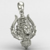 Trishul Narsimha Silver Locket Trishul Narsimha Silver Locket