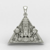 Triangle Tirupati Silver Locket Triangle Tirupati Silver Locket