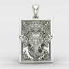 Ganesh ji face silver locket Ganesh ji face silver locket