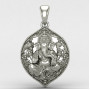 Ganpati Silver Locket