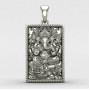 Ganesh Silver Pendant
