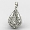 925 Tirupati Balaji Silver Pendant