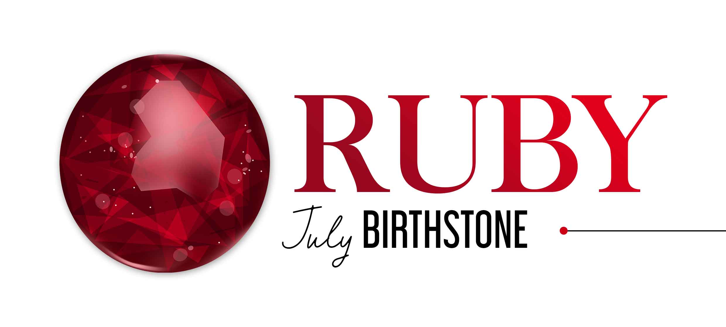 Ruby July Birthstone